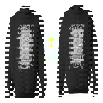 Ace Of Cups Tarot Tank Top Sweatshirt - Monsterry