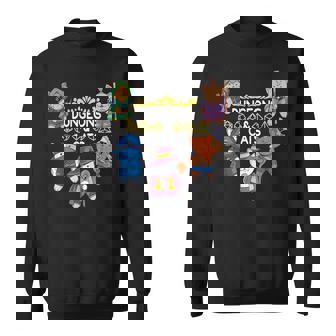 Adventurer Wizard Cat Rpg Fantasy Roleplaying Gamers D20 Sweatshirt - Thegiftio UK