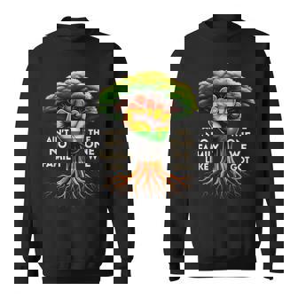 Ain't No Family Like The One We Got Family Reunion Fist Hand Sweatshirt - Thegiftio UK