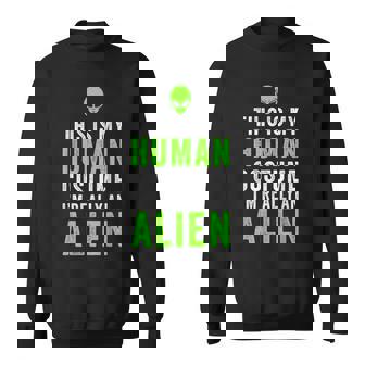 Alien Costume Halloween Sweatshirt - Thegiftio
