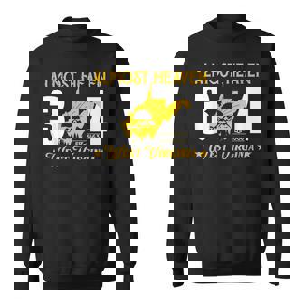 Almost Heaven 304 West Virginia Map Sweatshirt - Seseable