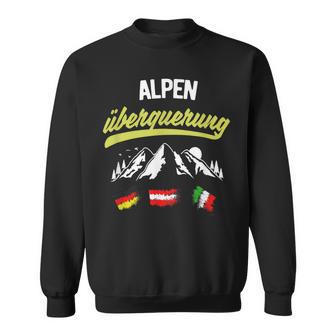 Alpine Crossing E5 Hiking Oberstdorf Nach Meran Sweatshirt - Geschenkecke