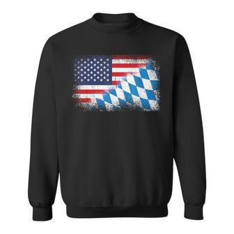 American Bavarian Flag Usa Bavaria Flag Sweatshirt - Geschenkecke