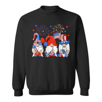American Gnomes Celebrating Independence Day 4Th Of July Sweatshirt - Monsterry
