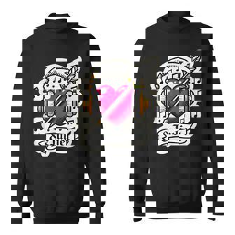 & Juliet Musical Theatre Heart Quill Musicals Sweatshirt - Monsterry