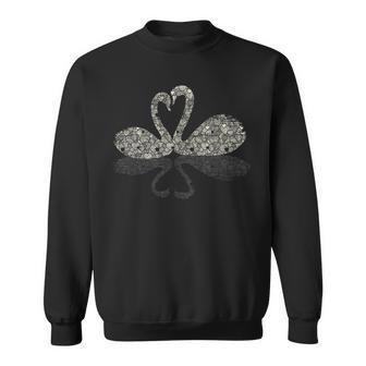 Animal Lovers Water Bird intage Swan Sweatshirt - Geschenkecke