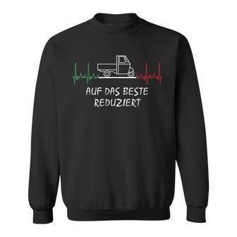 Ape 50 Auf Das Beste Reduced I Tricycle Ape 50 Heartbeat Sweatshirt - Geschenkecke