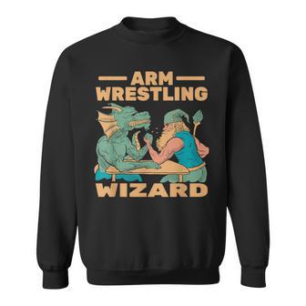 Armwrestling Arm Wrestling Wizard Arm Wrestler Sweatshirt - Geschenkecke