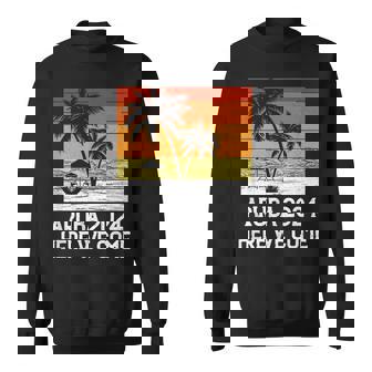 Aruba Trip 2024 Here We Come Family Reunion Sunset Sweatshirt - Thegiftio UK