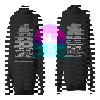 Athéna Coucher De Soleil Rétrointage Sweater e - Cadeauxyz
