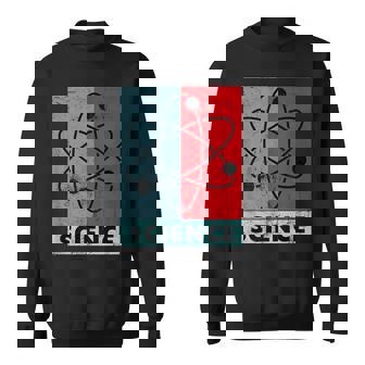 Atom Logo Science Science Sweatshirt - Monsterry