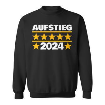 Aufsteiger 2024 Mannschaft Meister Aufstieg Meiste R Fan Sweatshirt - Geschenkecke