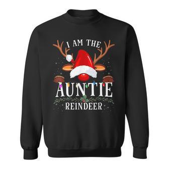 I Am The Auntie Reindeer Christmas Family Sweatshirt - Thegiftio UK