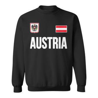 Austria Austria Flag Austria Souvenir Sweatshirt - Geschenkecke