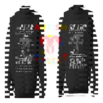 Autism Parents Couple Love Special Puzzle Autism Awareness Sweatshirt - Monsterry