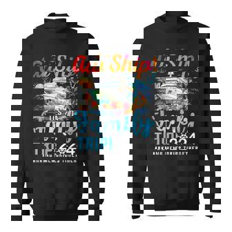 Aw Ship It's A Family Trip 2024 Family Matching Cruise Trip Sweatshirt - Thegiftio UK