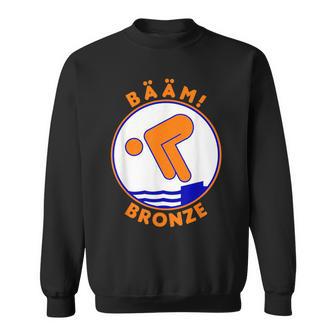 Bääm Bronze Swimming Badge Badge Swimmer S Sweatshirt - Geschenkecke