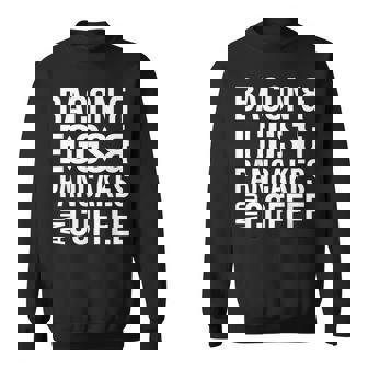 BACON EGGS PANCAKES COFFEE T SHIRT Sweatshirt - Monsterry