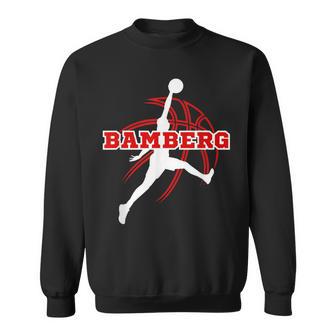 Bamberg Basketball Fan Support Franken Stadium Red Sweatshirt - Geschenkecke