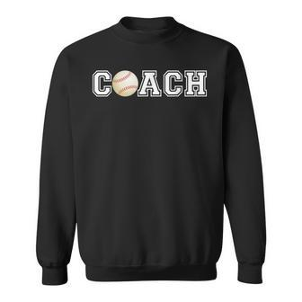 Baseball Coach T Sports For Baseball Trainer Sweatshirt - Monsterry UK