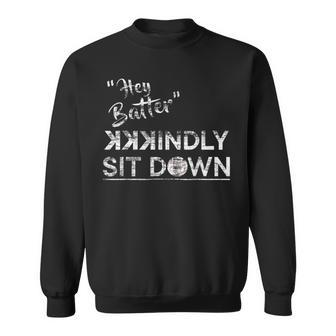 Baseball Strike Out Summer Day National Pastime Adult Sweatshirt - Monsterry DE