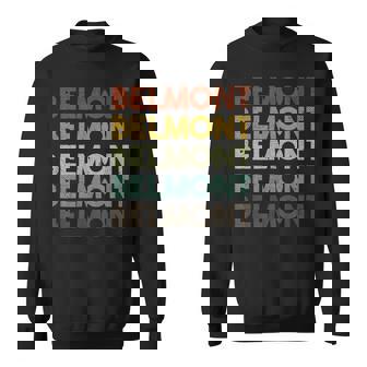 Belmont Vintage 80S Retro Style Sweatshirt - Monsterry
