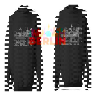 Berlin Avec Des Monuments Coloré De Berlin Sweater e - Cadeauxyz