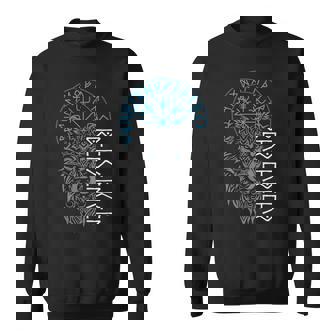 Berserker & Viking Compass Nordic Wolf Sweatshirt - Monsterry