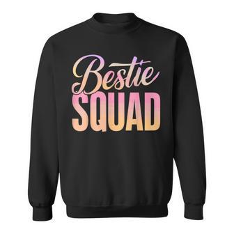 Best Friend Matching Squad Bestie Bff Sweatshirt | Seseable UK