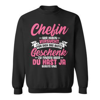 Beste Chefin Best Team Workmate Sweatshirt - Geschenkecke