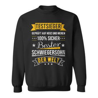 Bester Schwiegersohn Der Welt Testsieger Sweatshirt - Geschenkecke