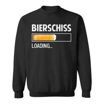 Bierschiss Saufen Bier Malle Joke Saying Sweatshirt - Geschenkecke