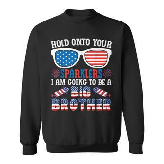 Big Brother 4Th Of July Pregnancy Announcement Sweatshirt - Monsterry AU