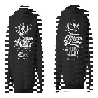 Biker Dad Motorcycle Motorbike Dad Chopper Sweatshirt - Thegiftio