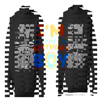 Im The Birthday Boy Family Party Decorations Sweatshirt - Monsterry