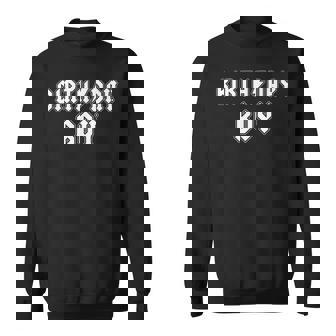 Birthday Boy Rock Music Guitar Birthday Rock And Roll Star Sweatshirt | Seseable UK