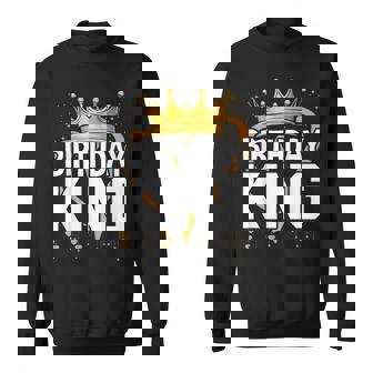 Birthday King Crown For Boys And Men Sweatshirt - Thegiftio UK