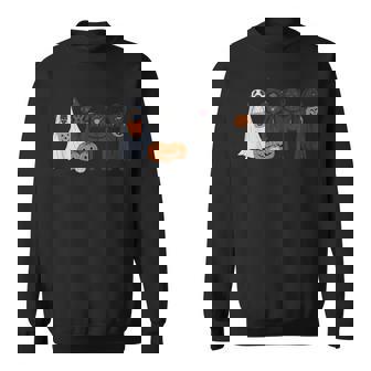 Black Labrador Halloween Sweatshirt | Mazezy