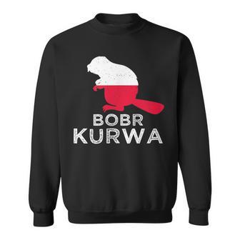 Bobr Kurwa Beaver Bober Bobr Polish Beaver Meme Sweatshirt - Geschenkecke