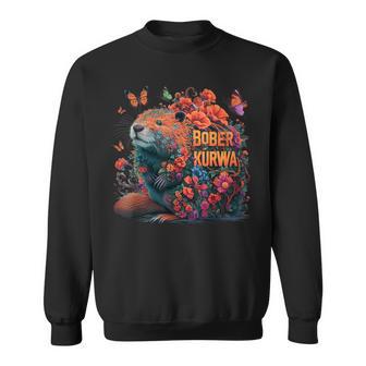 Bobr Kurwa Meme Bober Kurwa Sweatshirt - Seseable