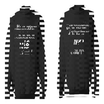 Boire Avec Modération C'est Bien Boire Avec Nico Sweater e - Cadeauxyz