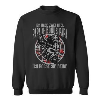 Bonuspapa Bester Stiefpapa Stiefvaterater Bonus Papa Sweatshirt - Geschenkecke