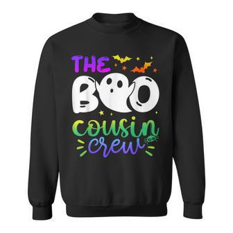 The Boo Cousin Crew Halloween Ghost Trick Treat Squad Matchi Sweatshirt - Thegiftio UK