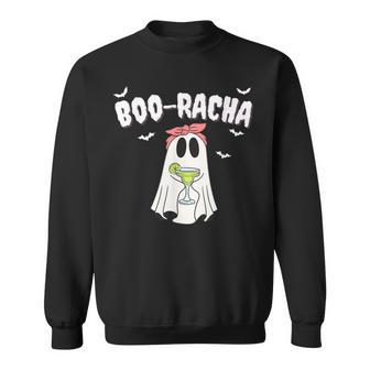 Boo-Racha Halloween Ghost Margarita Borracha Sweatshirt - Thegiftio UK
