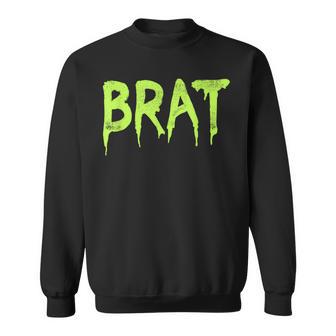Brat Grunge Distressed Sweatshirt - Thegiftio UK