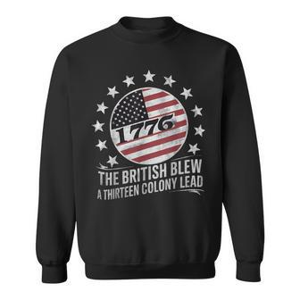 The British Blew A 13 Colony Lead 4Th Of July Sweatshirt - Monsterry AU