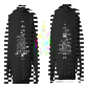 Broadway Musical Theatre Christmas Tree Sweatshirt - Monsterry