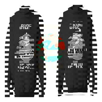 Broome New York Born To Explore Travel Lover Sweatshirt - Monsterry