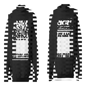 Bruh It's My 9Th Birthday Sign My 9 Years Old Party Sweatshirt - Thegiftio UK