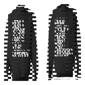 Bruh It's My Son's 10Th Birthday Prince Happy Crown Sweatshirt - Monsterry